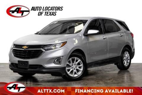 2019 Chevrolet Equinox for sale at AUTO LOCATORS OF TEXAS in Plano TX