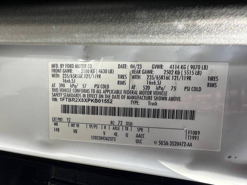 2023 Ford Transit 250