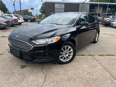 2017 Ford Fusion for sale at Cedar Auto Group LLC in Akron OH