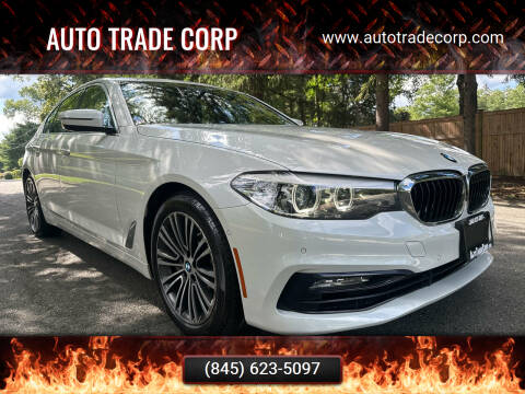 2017 BMW 5 Series for sale at AUTO TRADE CORP in Nanuet NY