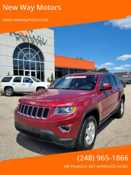 2015 Jeep Grand Cherokee for sale at New Way Motors in Ferndale MI