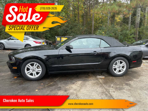 2014 Ford Mustang for sale at Cherokee Auto Sales in Acworth GA