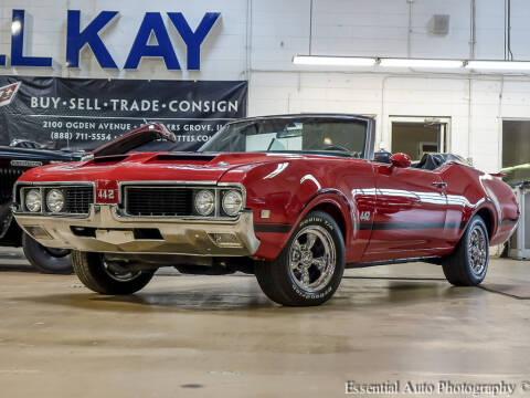 1969 Oldsmobile Cutlass for sale at Bill Kay Corvette's and Classic's in Downers Grove IL