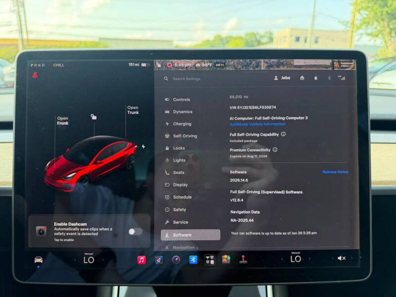 2020 Tesla Model 3 Long Range