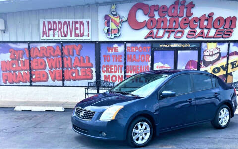 2008 Nissan Sentra for sale at Credit Connection Auto Sales in Midwest City OK