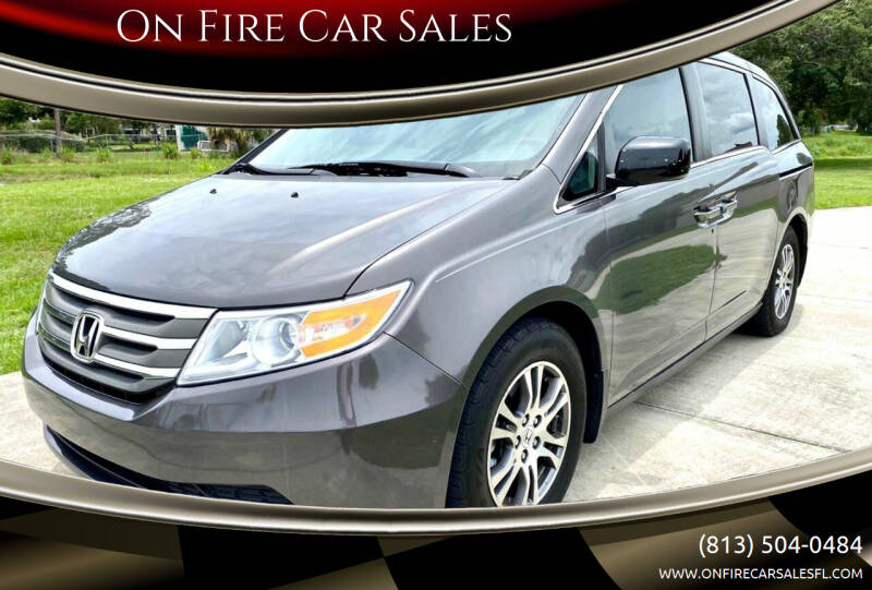 2012 Honda Odyssey for sale at On Fire Car Sales in Tampa FL