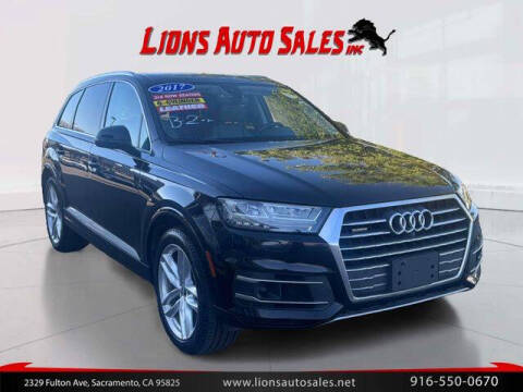 2017 Audi Q7 for sale at LIONS AUTO SALES in Sacramento CA