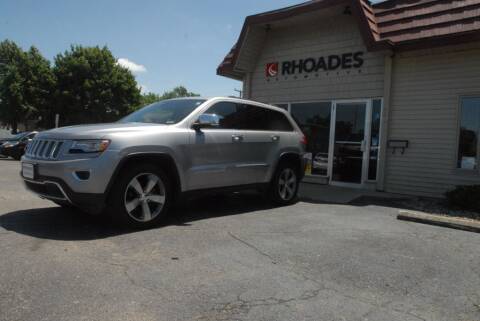 2014 Jeep Grand Cherokee for sale at Rhoades Automotive Inc. in Columbia City IN