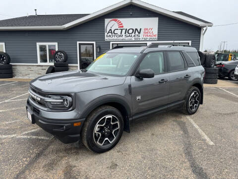 2021 Ford Bronco Sport for sale at Action Motor Sales in Gaylord MI