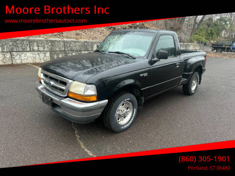 1998 Ford Ranger for sale at Moore Brothers Inc in Portland CT