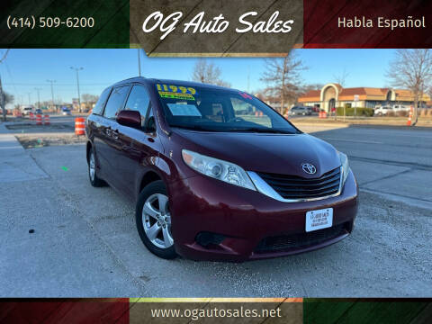 2014 Toyota Sienna for sale at OG Auto Sales in Milwaukee WI