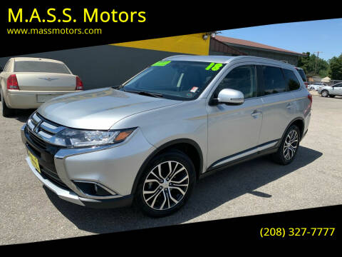 2018 Mitsubishi Outlander for sale at M.A.S.S. Motors in Boise ID