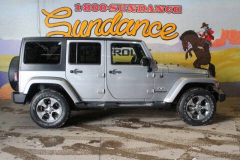 2016 Jeep Wrangler Unlimited for sale at Sundance Chevrolet in Grand Ledge MI