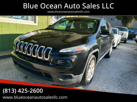 2014 Jeep Cherokee for sale at Blue Ocean Auto Sales LLC in Tampa FL
