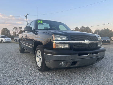 2005 Chevrolet Silverado 1500 for sale at CRUZ AUTO SALES in Mount Olive NC