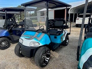 2020 EZE GO Custom Golf Carts RXV And TXT for sale at J & S Auto in Downs KS