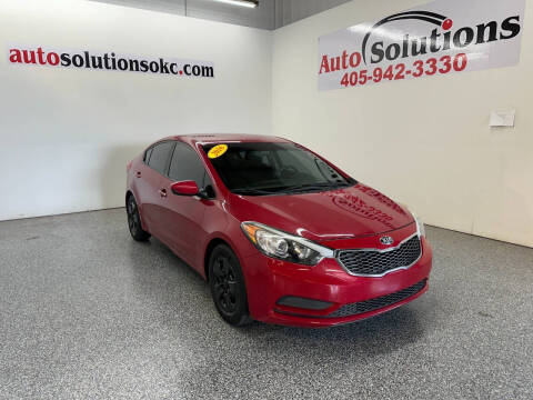 2016 Kia Forte for sale at Auto Solutions in Warr Acres OK