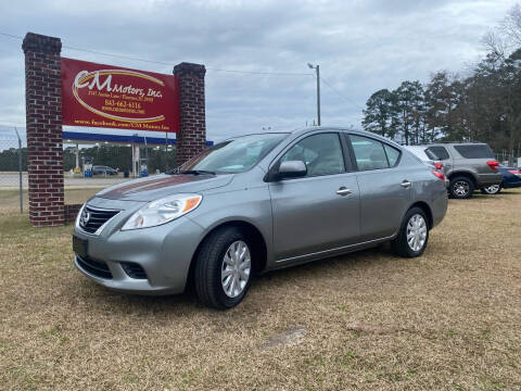 2013 Nissan Versa for sale at C M Motors Inc in Florence SC