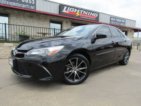 2016 Toyota Camry for sale at Lightning Motorsports in Grand Prairie TX