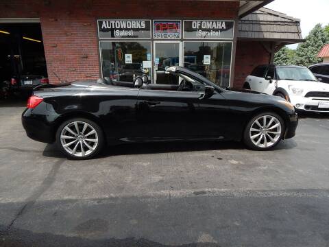 2010 Infiniti G37 Convertible for sale at AUTOWORKS OF OMAHA INC in Omaha NE