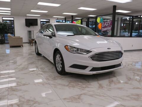 2017 Ford Fusion for sale at Dealer One Auto Credit in Oklahoma City OK