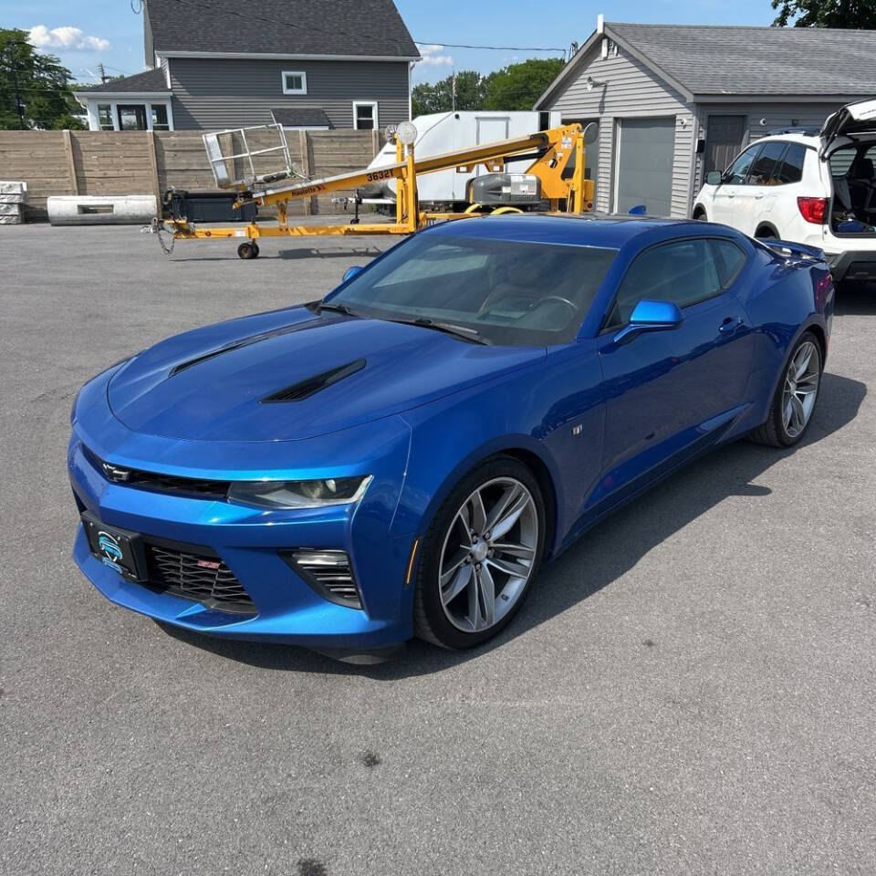 Blue 2018 Chevrolet Camaro SS SS 2dr Coupe w/2SS 2