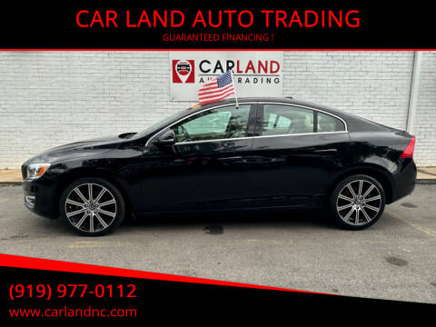 2015 Volvo S60 for sale at CAR LAND  AUTO TRADING in Raleigh NC