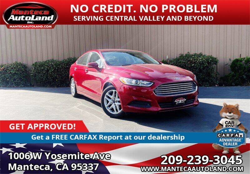 2016 Ford Fusion for sale at Manteca Auto Land in Manteca CA