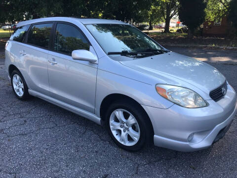 2006 Toyota Matrix for sale at Cherry Motors in Greenville SC
