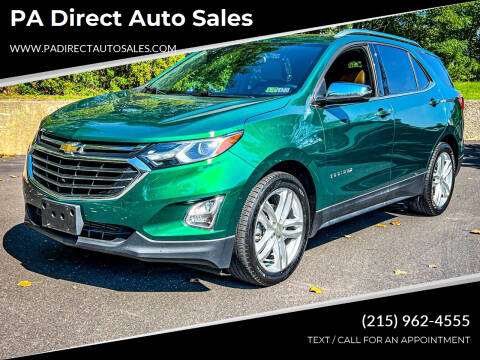 2018 Chevrolet Equinox for sale at PA Direct Auto Sales in Levittown PA