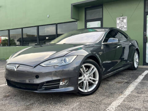 2014 Tesla Model S for sale at KARZILLA MOTORS in Oakland Park FL