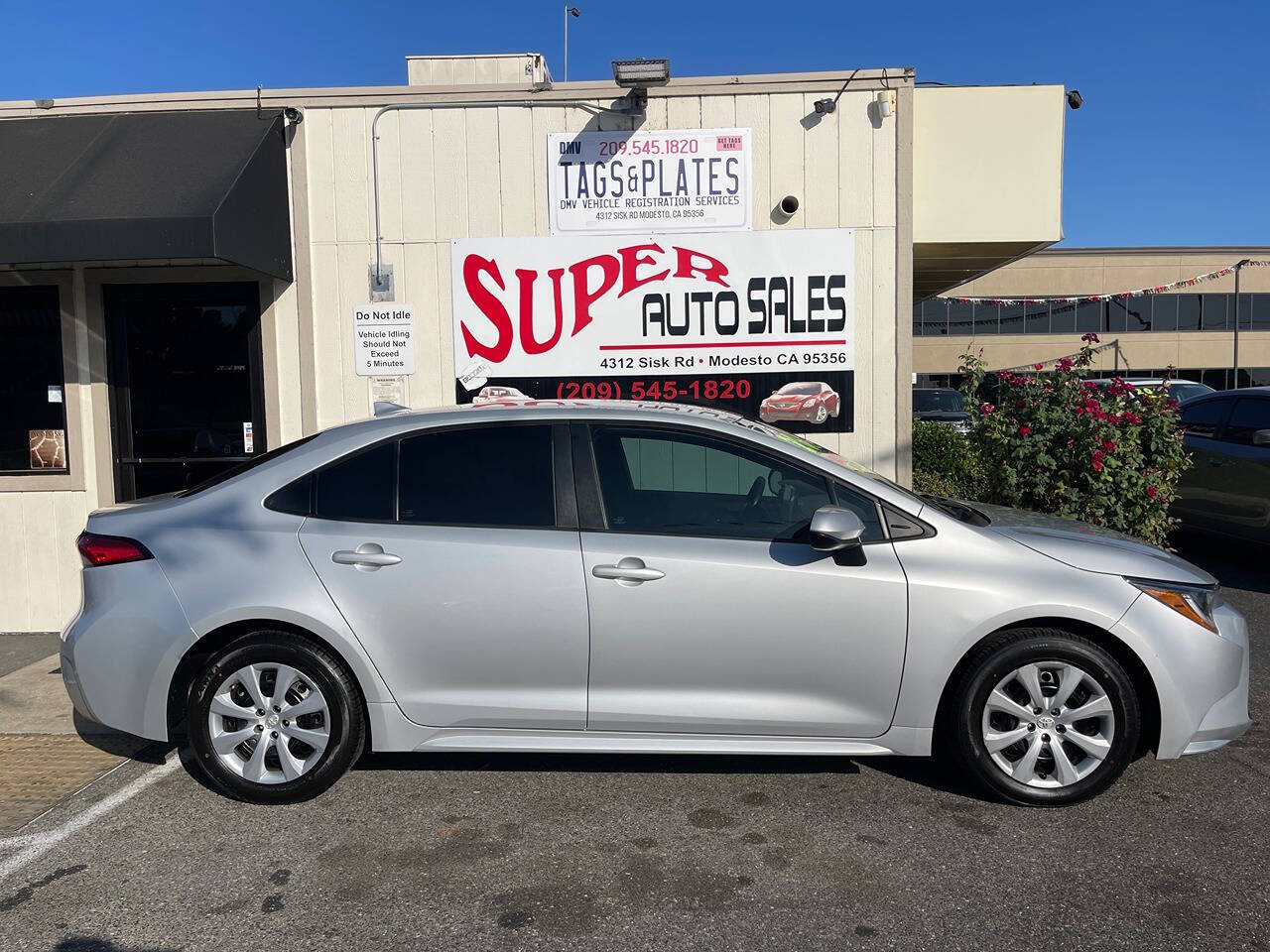 2020 Toyota Corolla for sale at Super Auto Sales Modesto in Modesto, CA