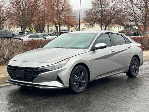 2023 Hyundai Elantra Hybrid Blue