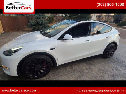 2022 Tesla Model Y for sale at Better Cars in Englewood CO