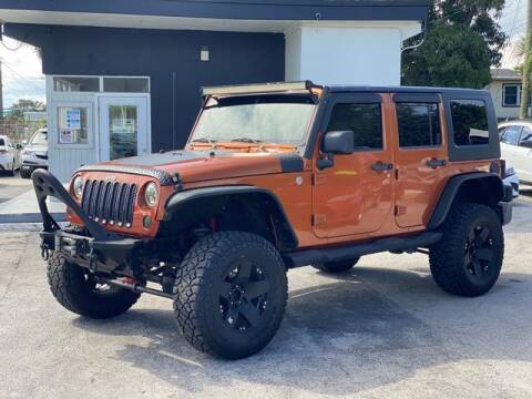 2010 Jeep Wrangler Unlimited for sale at BC Motors in West Palm Beach FL