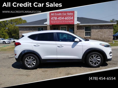2016 Hyundai Tucson for sale at All Credit Car Sales in Milledgeville GA