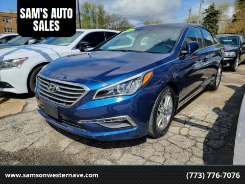 2015 Hyundai Sonata for sale at SAM'S AUTO SALES in Chicago IL