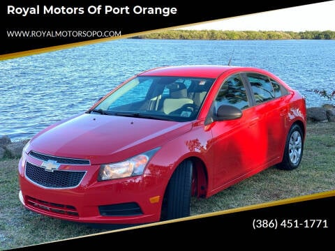 2014 Chevrolet Cruze for sale at Royal Motors of Port Orange in Port Orange FL