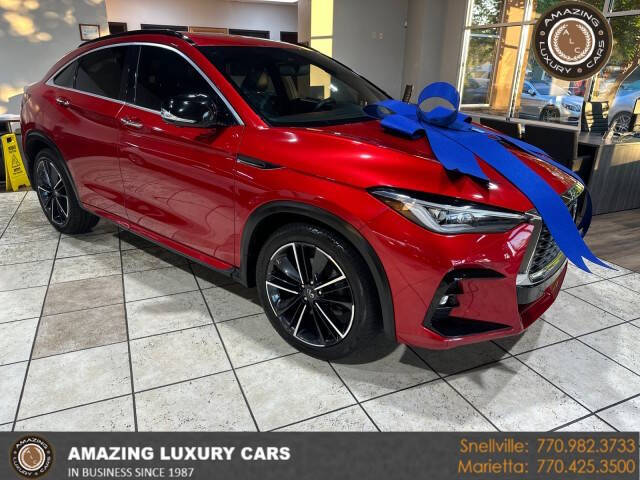 2022 Infiniti QX55 for sale at Amazing Luxury Cars in Snellville GA