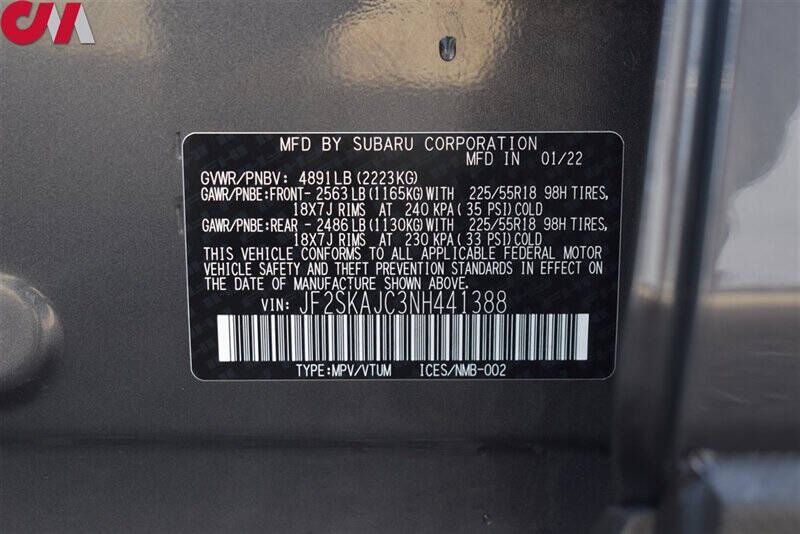 2022 Subaru Forester Sport