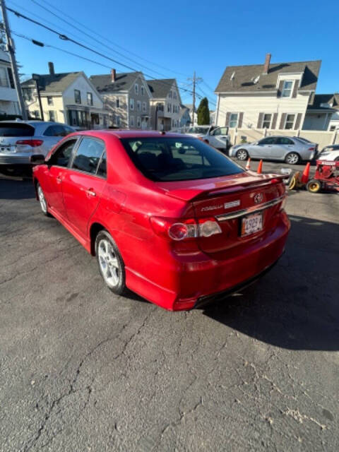 2012 Toyota Corolla for sale at STATION 7 MOTORS in New Bedford, MA