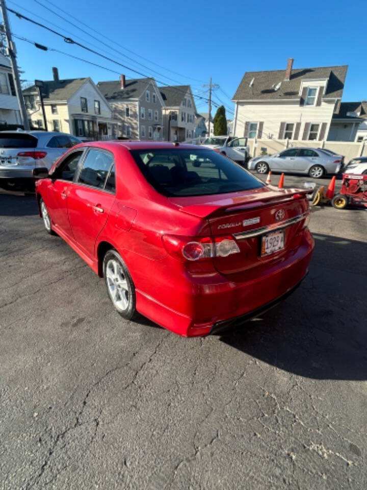 2012 Toyota Corolla for sale at STATION 7 MOTORS in New Bedford, MA