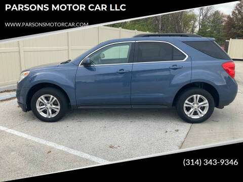 2011 Chevrolet Equinox for sale at PARSONS MOTOR CAR LLC in Hillsboro MO