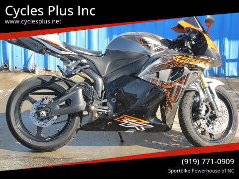 2007 Honda CBR600RR for sale at Cycles Plus Inc in Garner NC