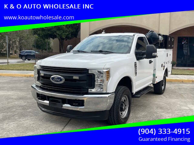 2018 Ford F-250 Super Duty for sale at K & O AUTO WHOLESALE INC in Jacksonville FL