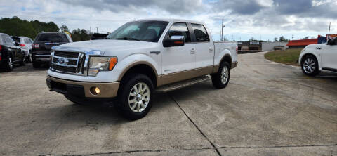 2012 Ford F-150 for sale at WHOLESALE AUTO GROUP in Mobile AL