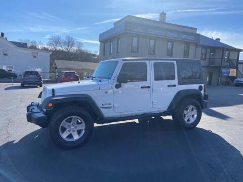 2015 Jeep Wrangler Unlimited for sale at Sisson Pre-Owned in Uniontown PA