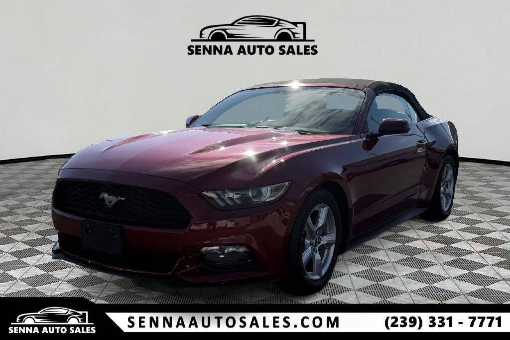 2015 Ford Mustang for sale at SENNA AUTO SALES in Naples, FL