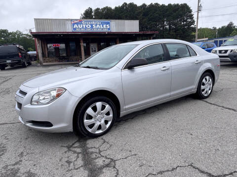 2011 Chevrolet Malibu for sale at Greenbrier Auto Sales in Greenbrier AR