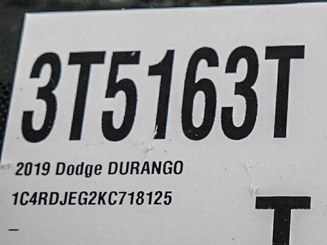 2019 Dodge Durango Citadel
